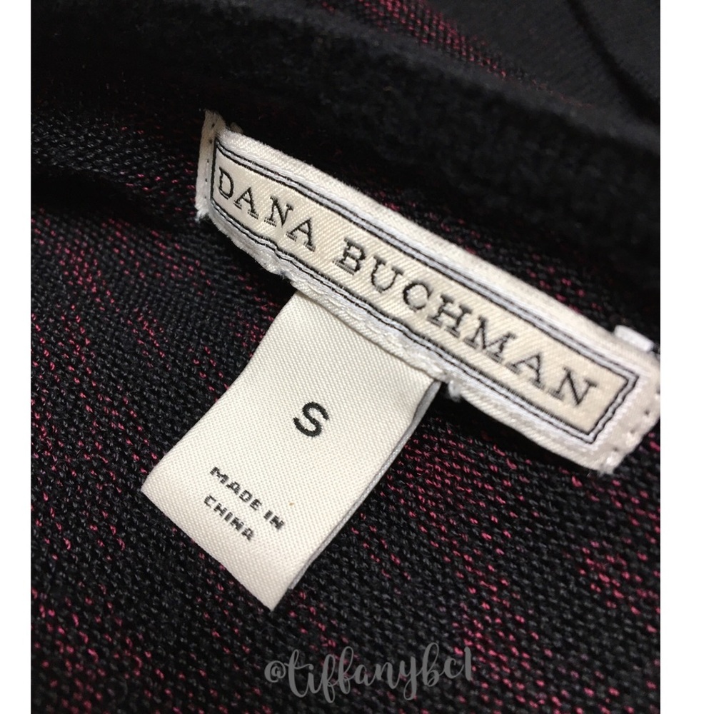 Dana Buchman Asymmetrical Tunic Burgundy - Picture 9 of 14